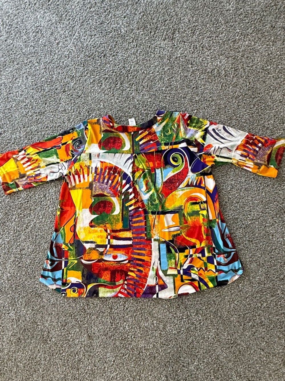 Abstract Shirt -Pretty Woman XL